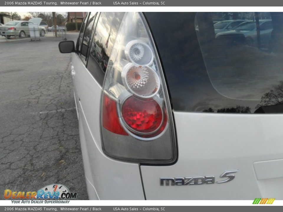 2006 Mazda MAZDA5 Touring Whitewater Pearl / Black Photo #8