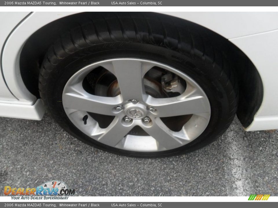 2006 Mazda MAZDA5 Touring Whitewater Pearl / Black Photo #9