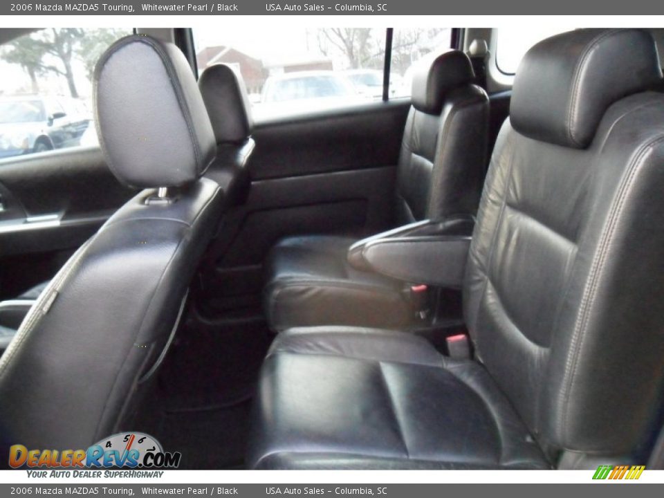 2006 Mazda MAZDA5 Touring Whitewater Pearl / Black Photo #15