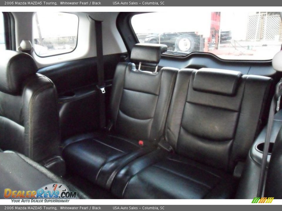 2006 Mazda MAZDA5 Touring Whitewater Pearl / Black Photo #16