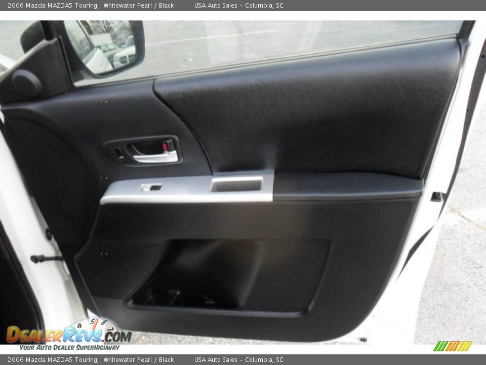 2006 Mazda MAZDA5 Touring Whitewater Pearl / Black Photo #19