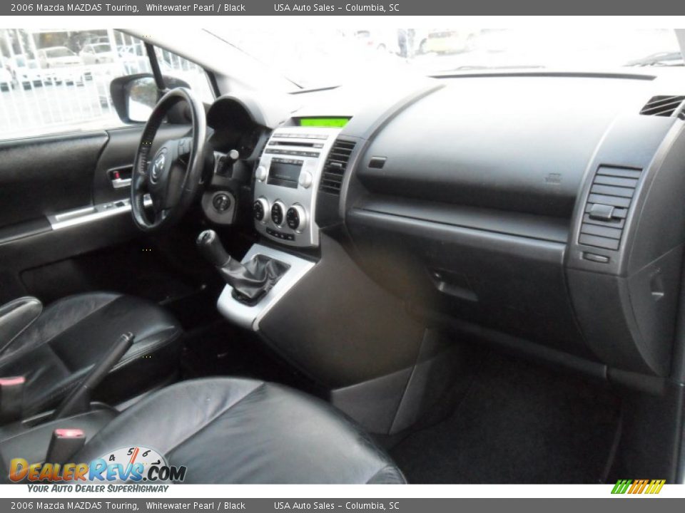 2006 Mazda MAZDA5 Touring Whitewater Pearl / Black Photo #20