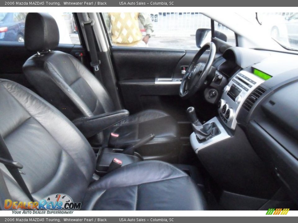 2006 Mazda MAZDA5 Touring Whitewater Pearl / Black Photo #21