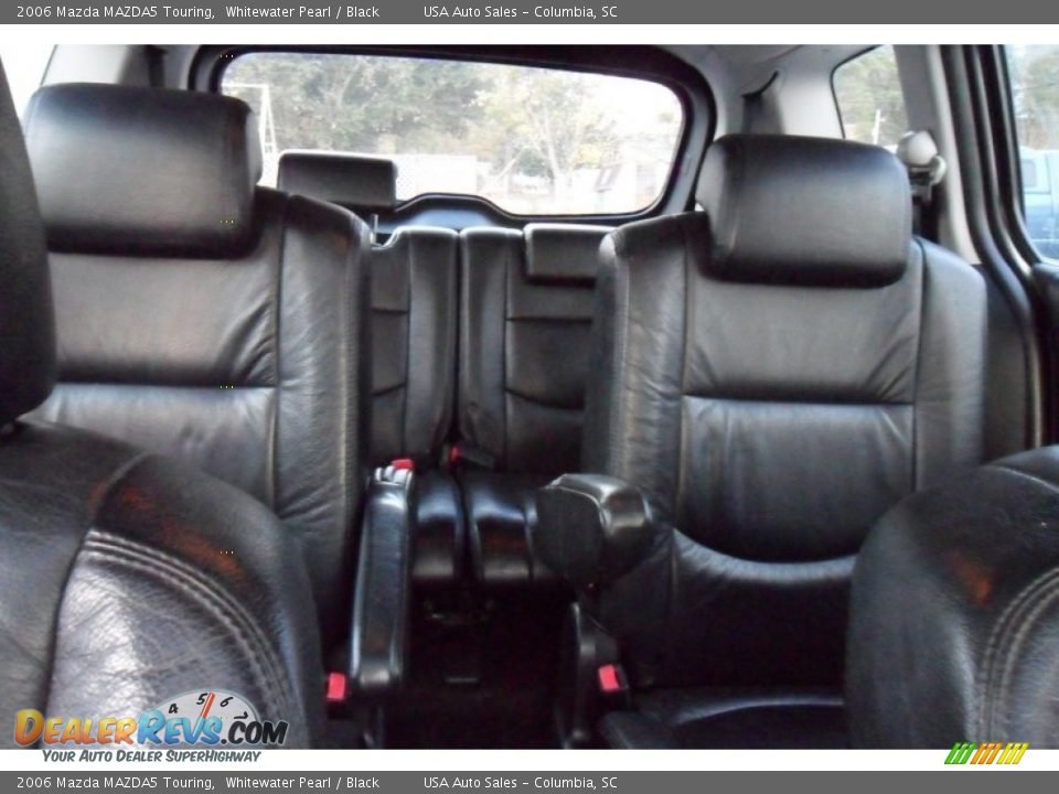 2006 Mazda MAZDA5 Touring Whitewater Pearl / Black Photo #24