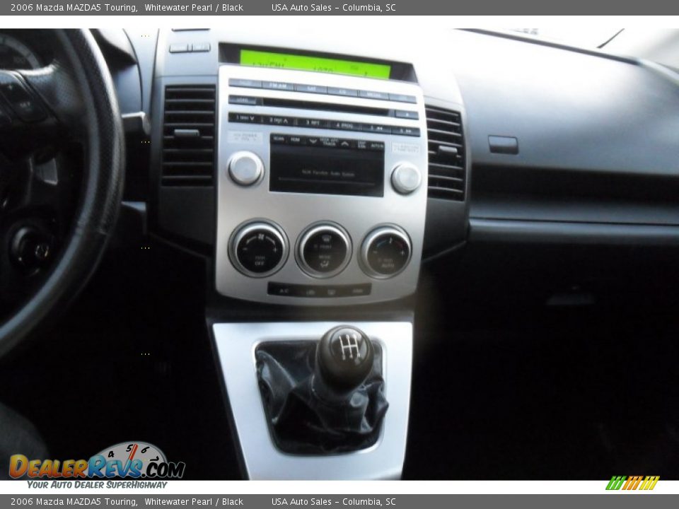 2006 Mazda MAZDA5 Touring Whitewater Pearl / Black Photo #30