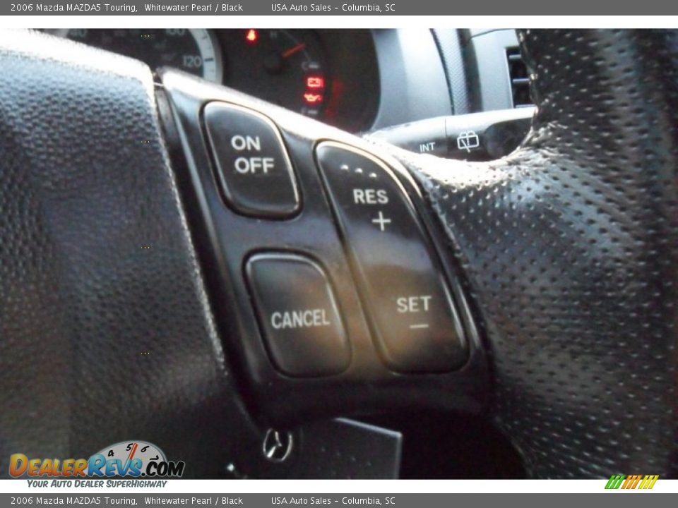 2006 Mazda MAZDA5 Touring Whitewater Pearl / Black Photo #33