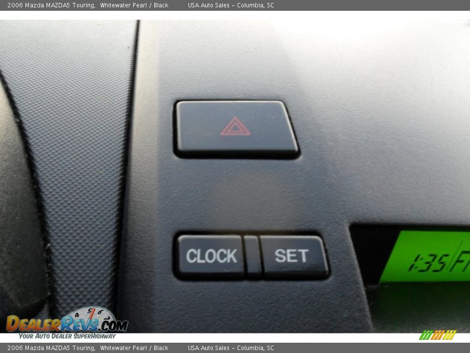 2006 Mazda MAZDA5 Touring Whitewater Pearl / Black Photo #35