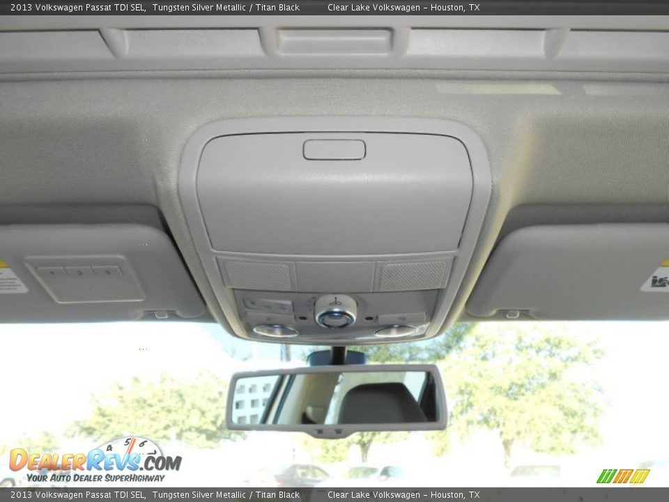 2013 Volkswagen Passat TDI SEL Tungsten Silver Metallic / Titan Black Photo #17