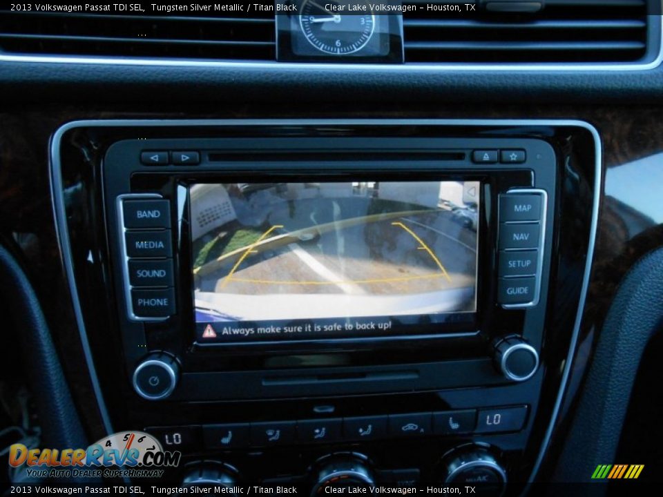 2013 Volkswagen Passat TDI SEL Tungsten Silver Metallic / Titan Black Photo #19