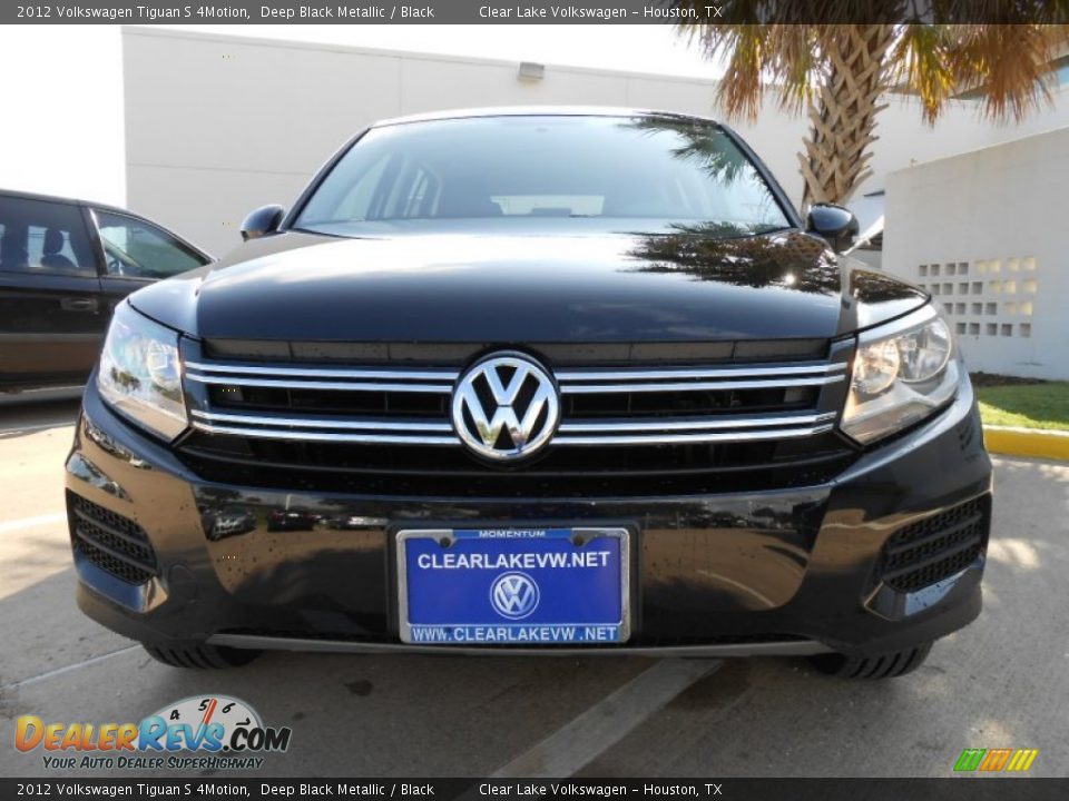 2012 Volkswagen Tiguan S 4Motion Deep Black Metallic / Black Photo #2