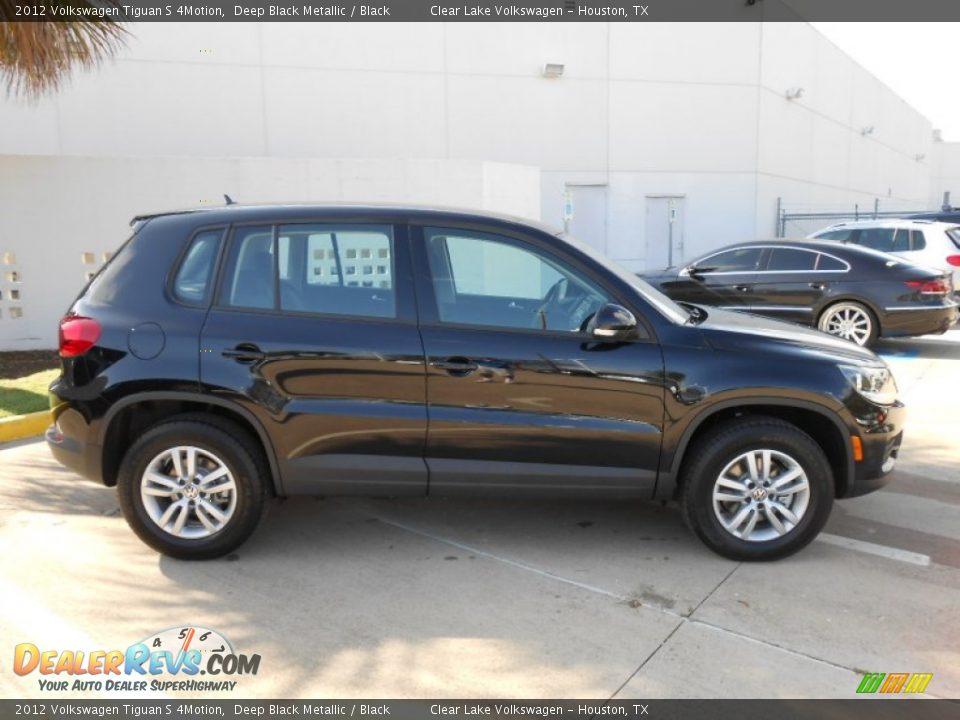 2012 Volkswagen Tiguan S 4Motion Deep Black Metallic / Black Photo #6