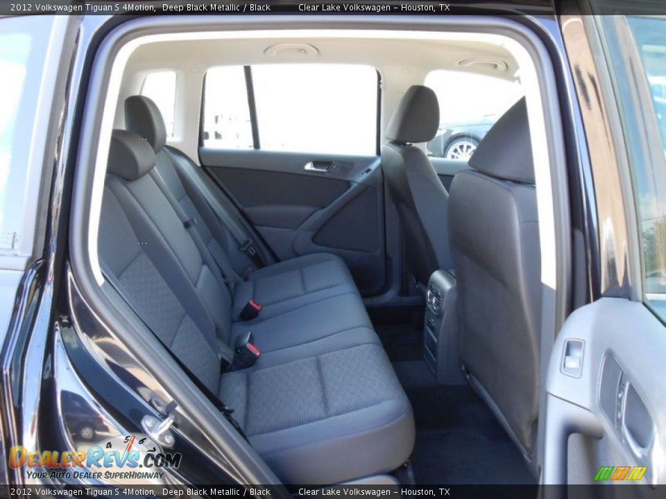 2012 Volkswagen Tiguan S 4Motion Deep Black Metallic / Black Photo #12