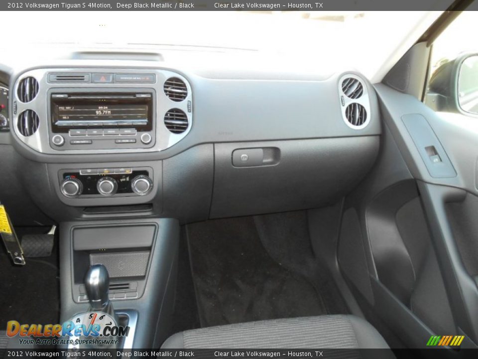 2012 Volkswagen Tiguan S 4Motion Deep Black Metallic / Black Photo #13