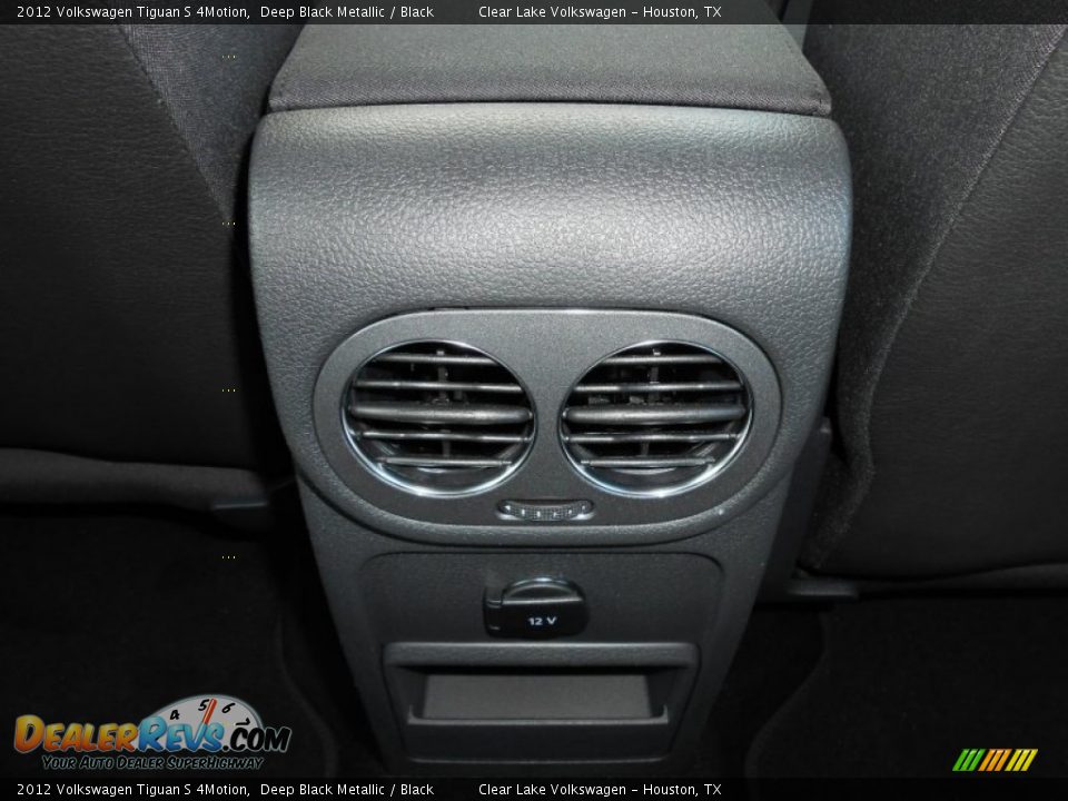 2012 Volkswagen Tiguan S 4Motion Deep Black Metallic / Black Photo #18