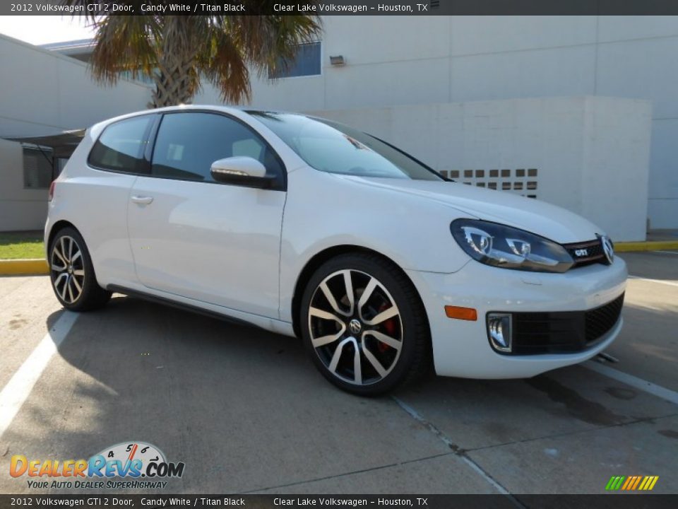2012 Volkswagen GTI 2 Door Candy White / Titan Black Photo #1