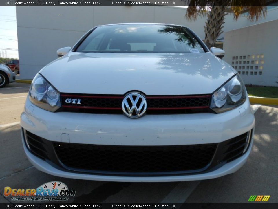 2012 Volkswagen GTI 2 Door Candy White / Titan Black Photo #2