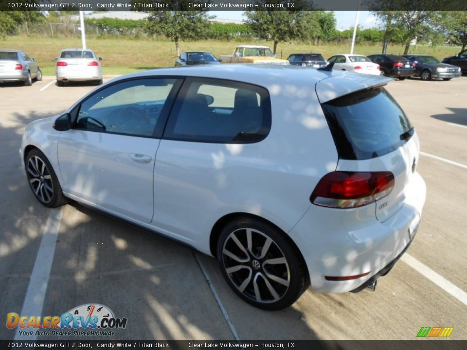 2012 Volkswagen GTI 2 Door Candy White / Titan Black Photo #5