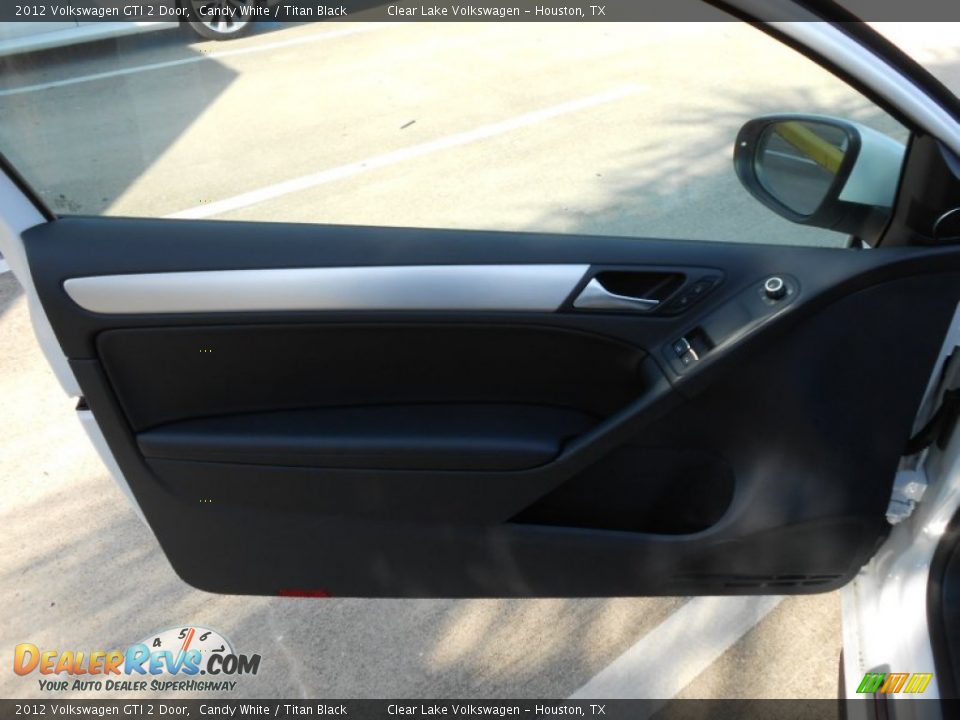 2012 Volkswagen GTI 2 Door Candy White / Titan Black Photo #10