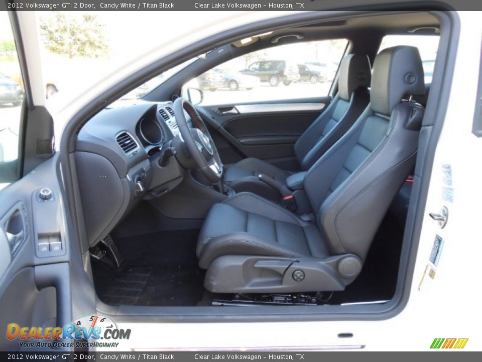 2012 Volkswagen GTI 2 Door Candy White / Titan Black Photo #11