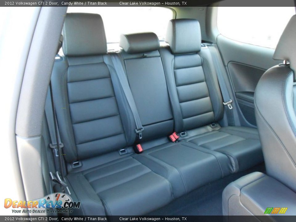 2012 Volkswagen GTI 2 Door Candy White / Titan Black Photo #14