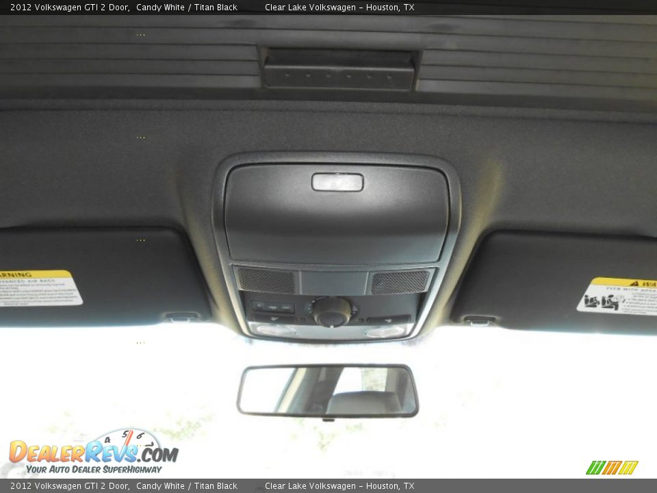 2012 Volkswagen GTI 2 Door Candy White / Titan Black Photo #19
