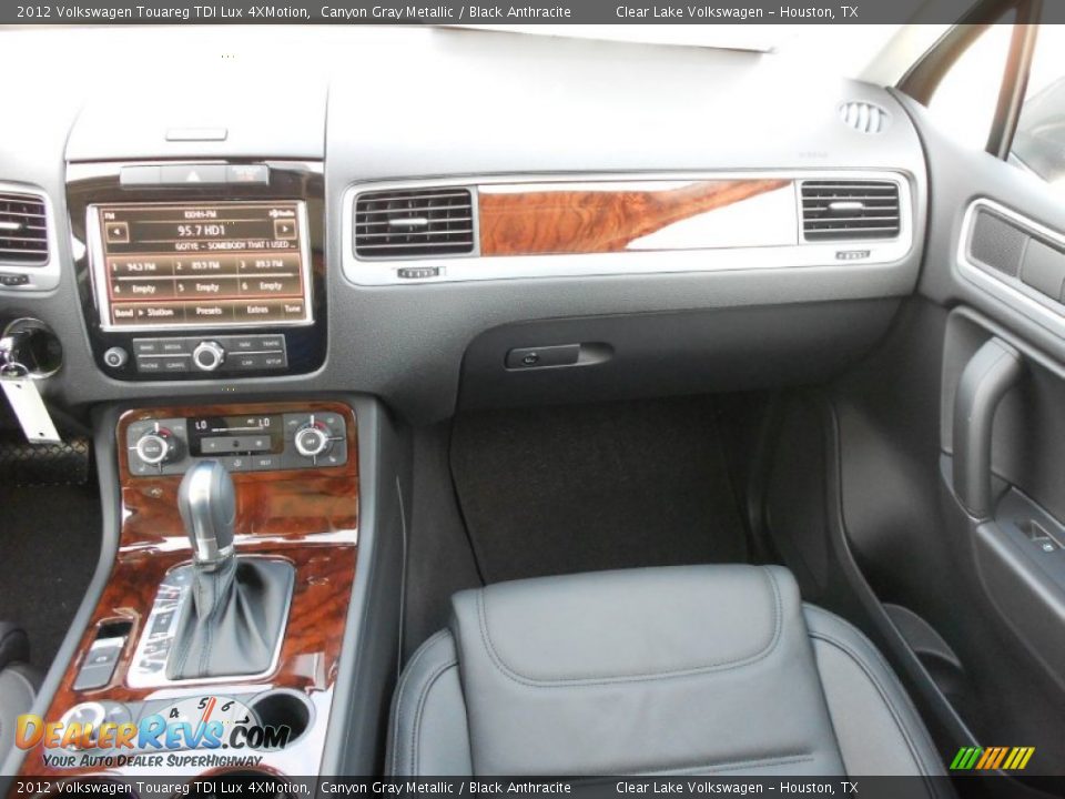 2012 Volkswagen Touareg TDI Lux 4XMotion Canyon Gray Metallic / Black Anthracite Photo #13