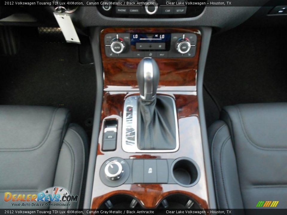 2012 Volkswagen Touareg TDI Lux 4XMotion Canyon Gray Metallic / Black Anthracite Photo #16
