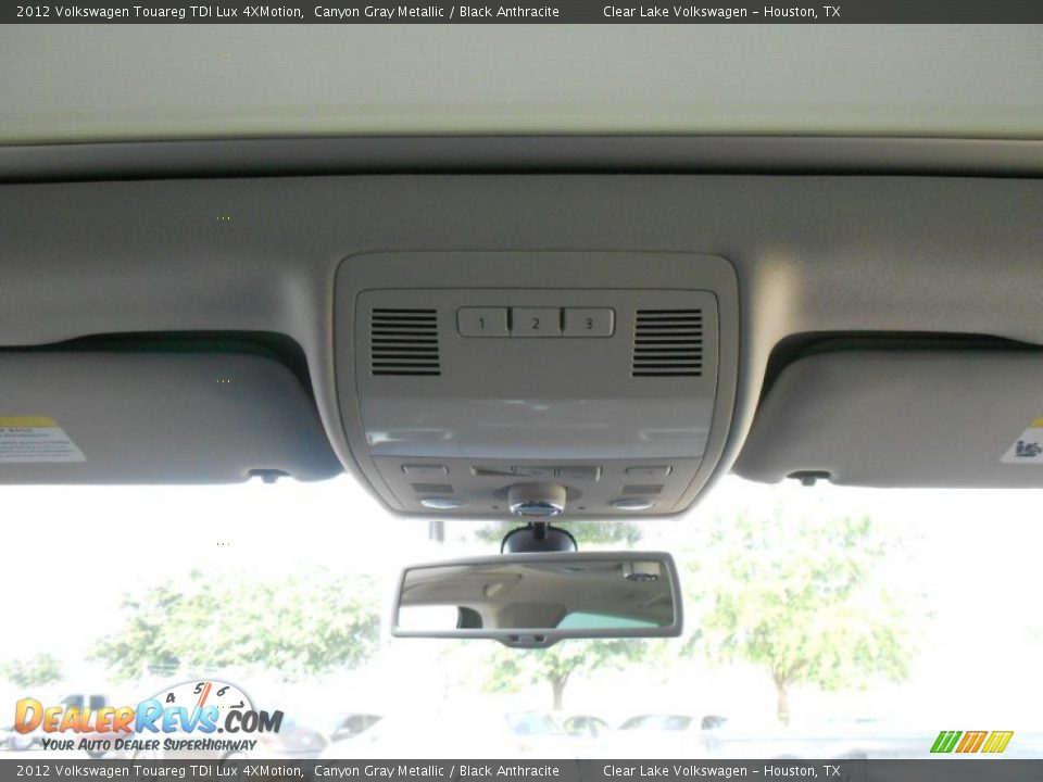 2012 Volkswagen Touareg TDI Lux 4XMotion Canyon Gray Metallic / Black Anthracite Photo #17