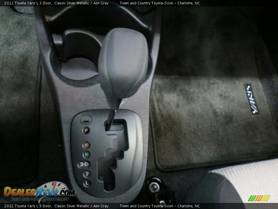 2012 Toyota Yaris L 3 Door Classic Silver Metallic / Ash Gray Photo #12