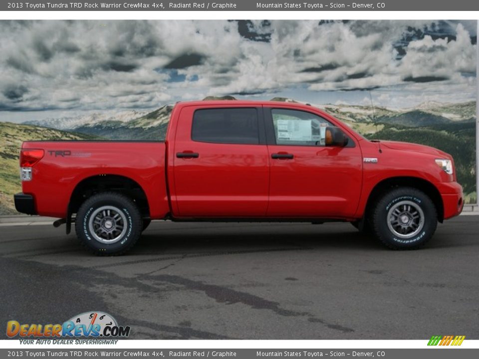 Radiant Red 2013 Toyota Tundra TRD Rock Warrior CrewMax 4x4 Photo #2