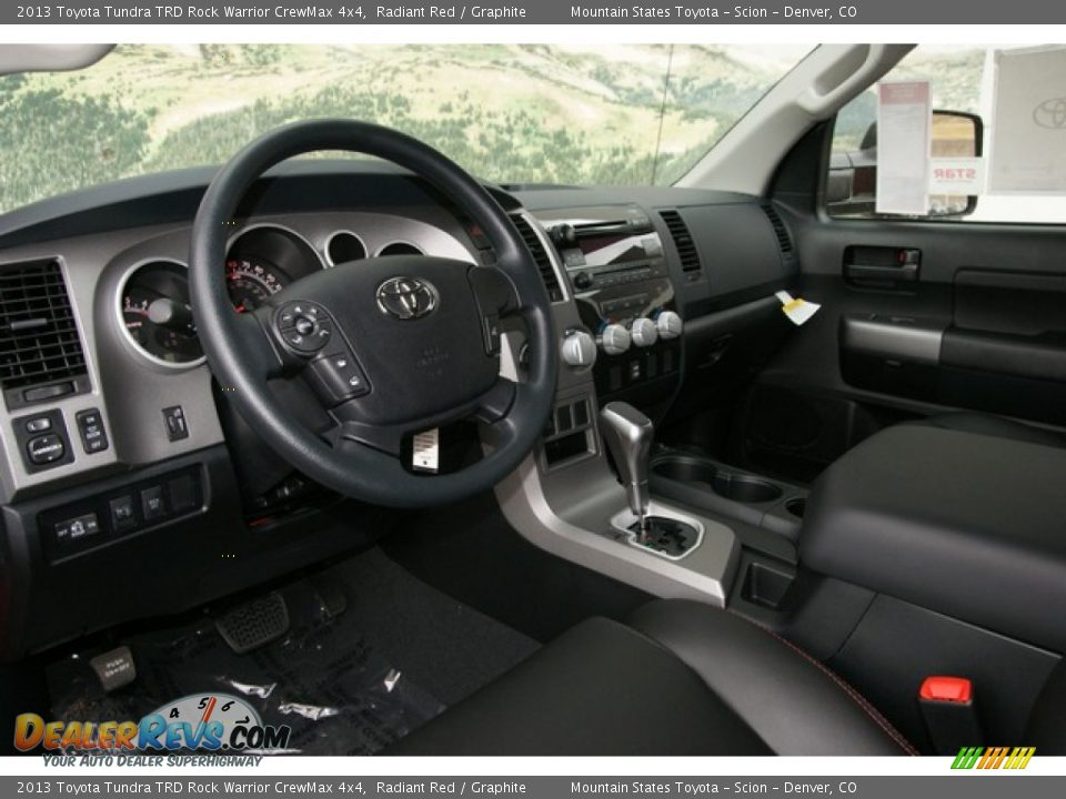 Graphite Interior - 2013 Toyota Tundra TRD Rock Warrior CrewMax 4x4 Photo #6