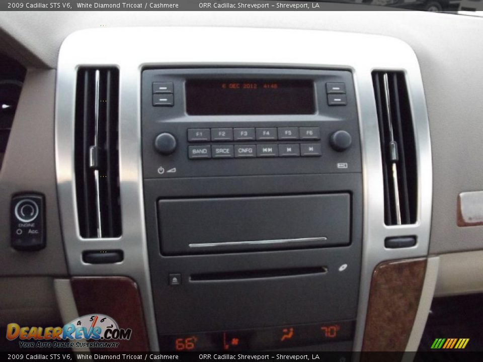 2009 Cadillac STS V6 White Diamond Tricoat / Cashmere Photo #11