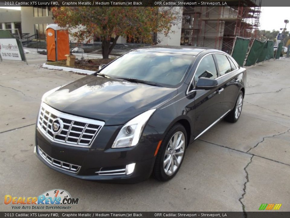 2013 Cadillac XTS Luxury FWD Graphite Metallic / Medium Titanium/Jet Black Photo #1
