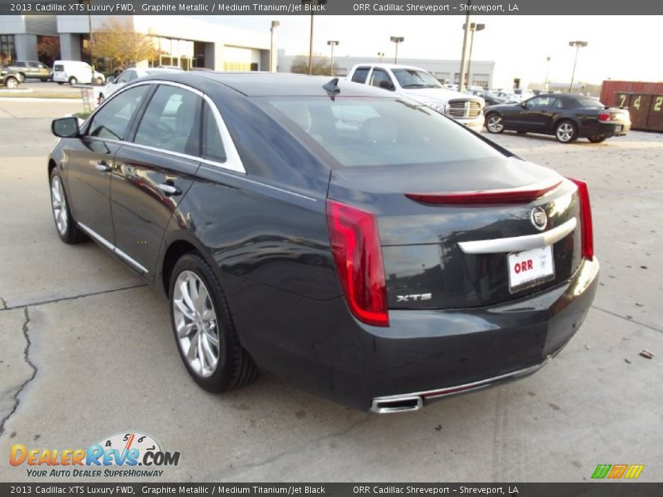 2013 Cadillac XTS Luxury FWD Graphite Metallic / Medium Titanium/Jet Black Photo #4
