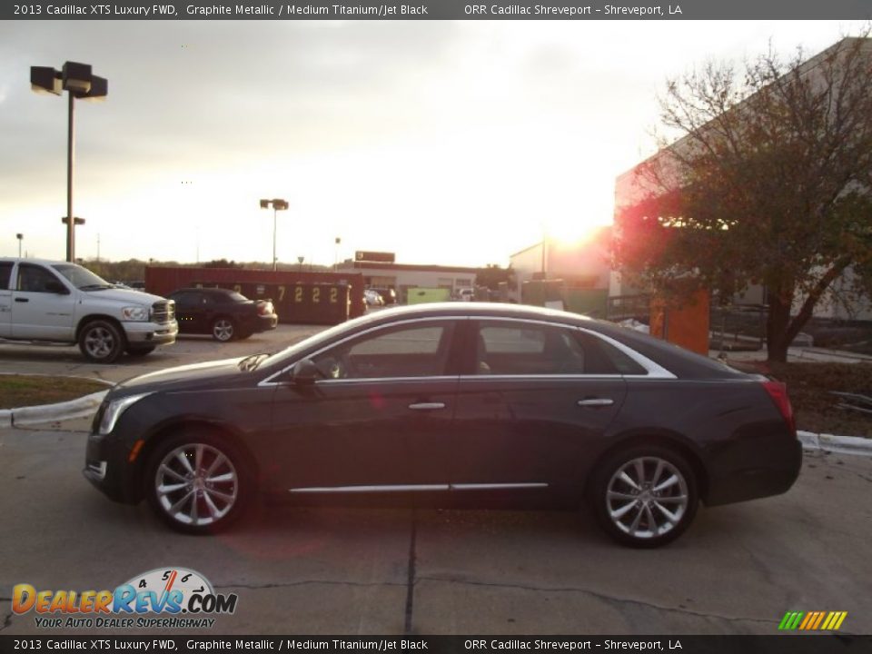 2013 Cadillac XTS Luxury FWD Graphite Metallic / Medium Titanium/Jet Black Photo #5