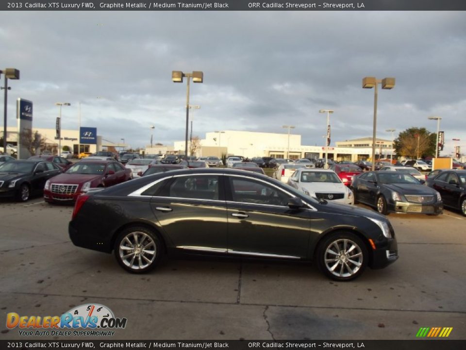 2013 Cadillac XTS Luxury FWD Graphite Metallic / Medium Titanium/Jet Black Photo #6
