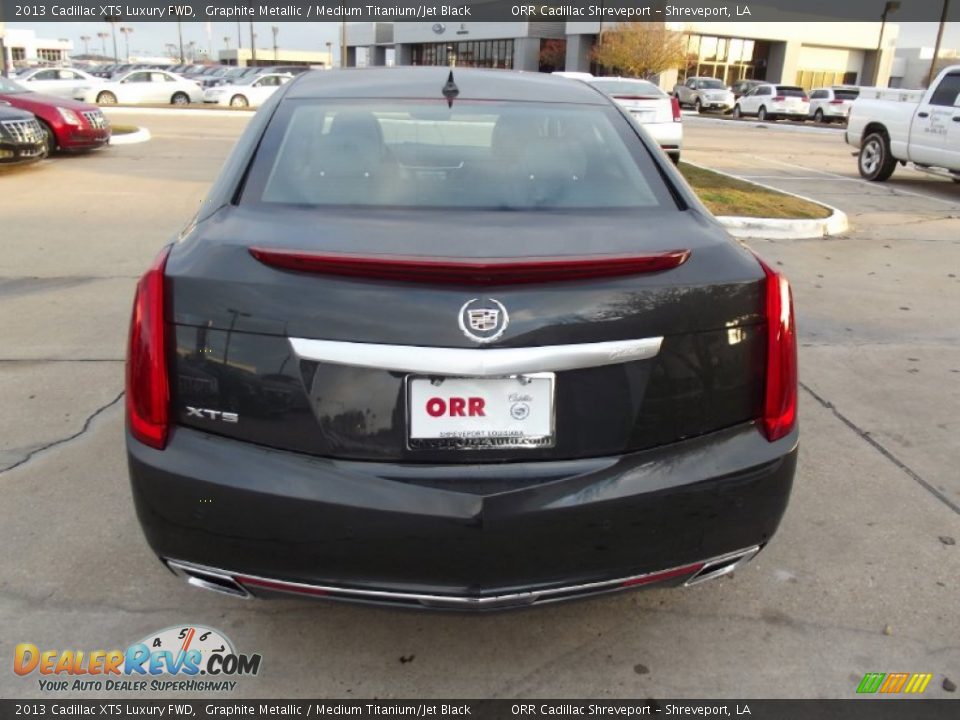 2013 Cadillac XTS Luxury FWD Graphite Metallic / Medium Titanium/Jet Black Photo #8