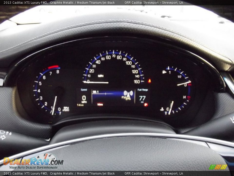 2013 Cadillac XTS Luxury FWD Gauges Photo #10