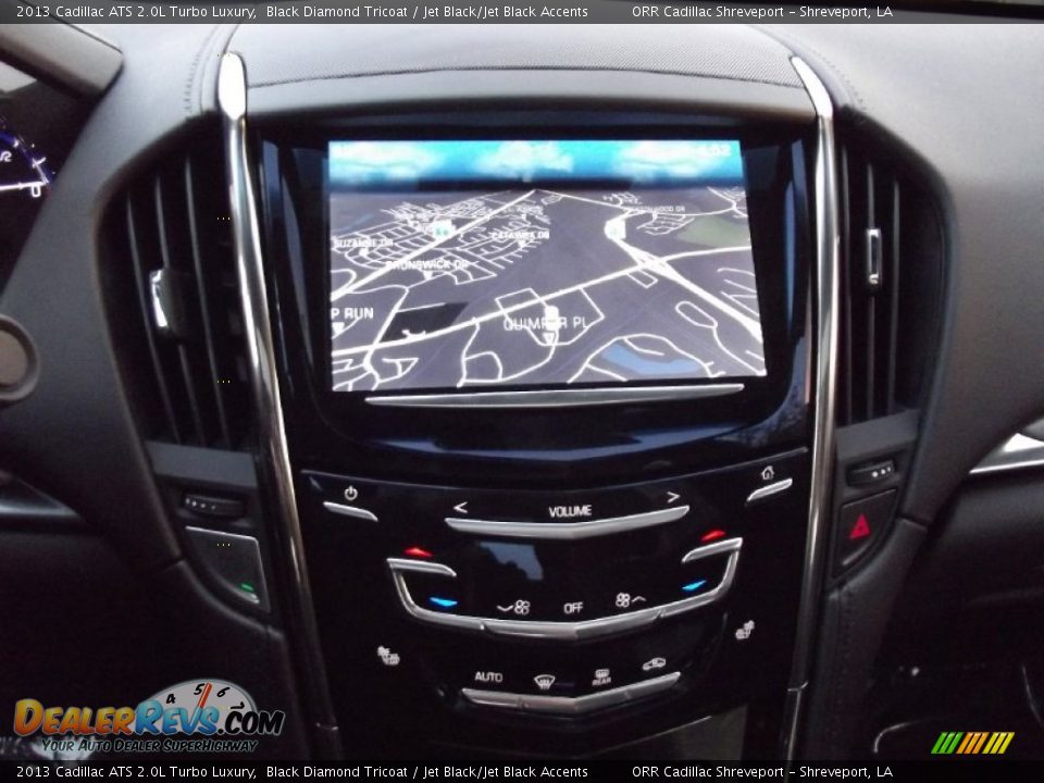 2013 Cadillac ATS 2.0L Turbo Luxury Black Diamond Tricoat / Jet Black/Jet Black Accents Photo #11