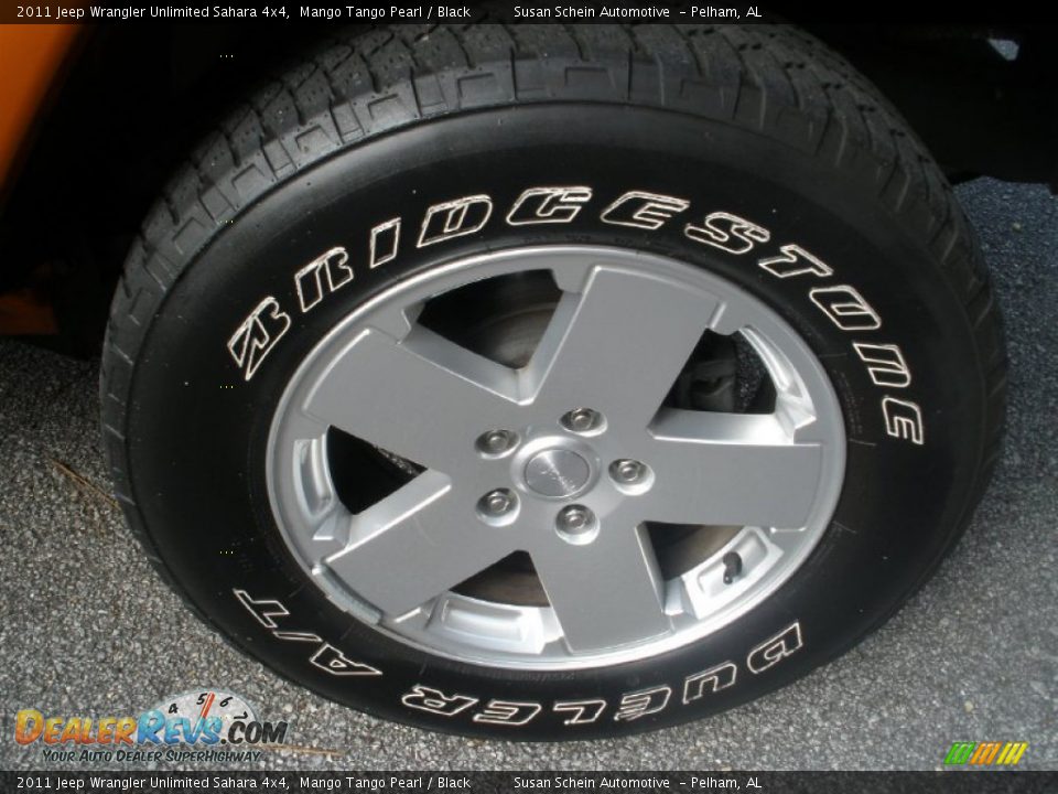 2011 Jeep Wrangler Unlimited Sahara 4x4 Wheel Photo #17