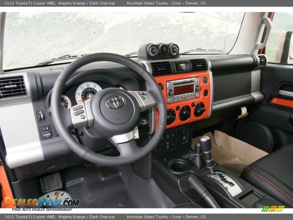 Dashboard of 2013 Toyota FJ Cruiser 4WD Photo #8