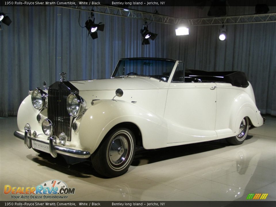 1950 Rolls-Royce Silver Wraith Convertible White / Black Photo #1