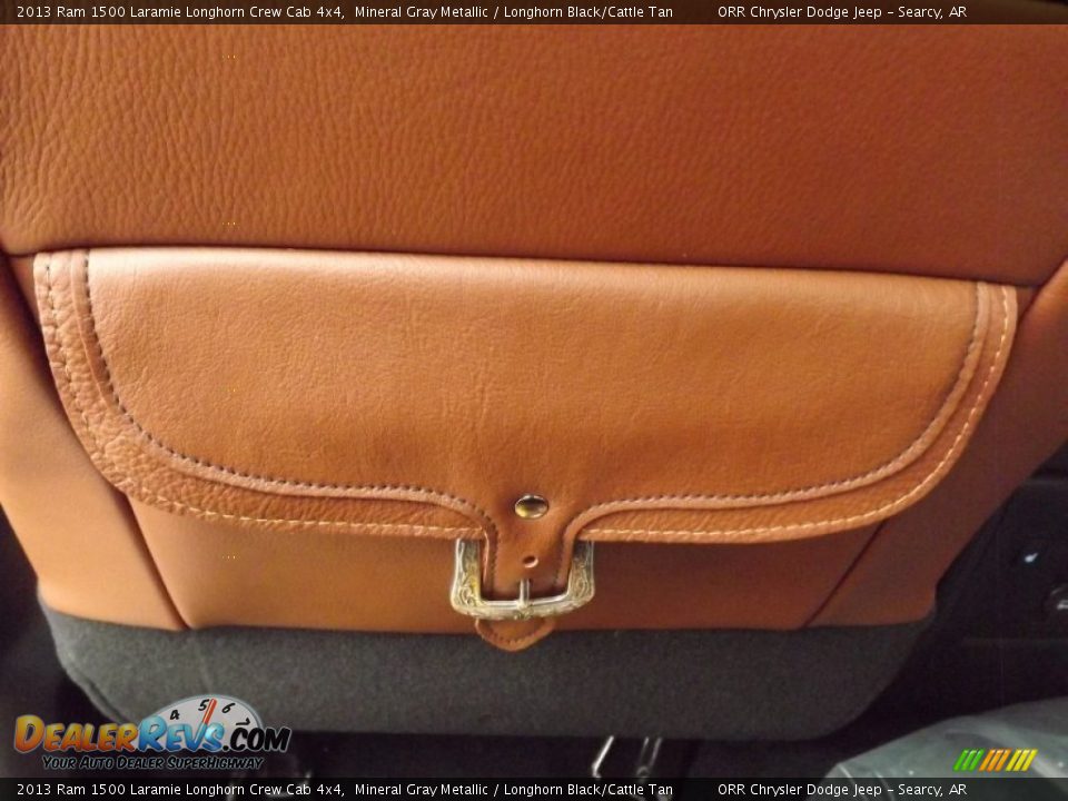 Front Seat of 2013 Ram 1500 Laramie Longhorn Crew Cab 4x4 Photo #17