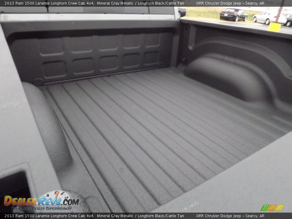 2013 Ram 1500 Laramie Longhorn Crew Cab 4x4 Mineral Gray Metallic / Longhorn Black/Cattle Tan Photo #21