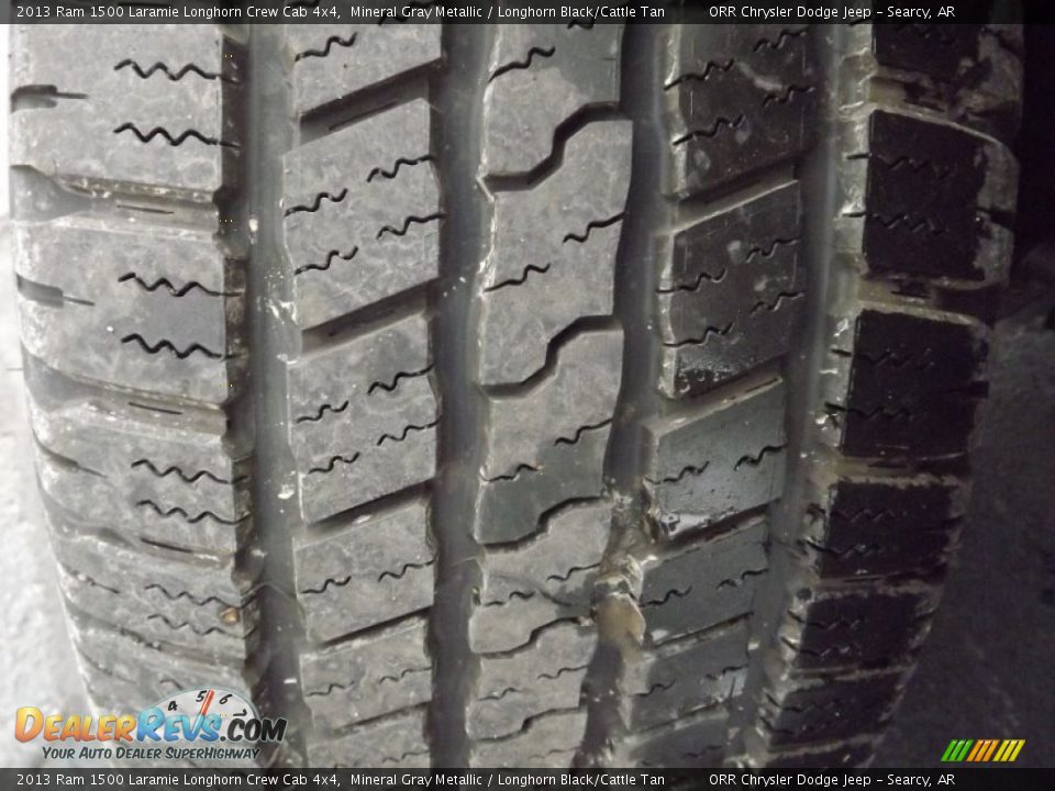 2013 Ram 1500 Laramie Longhorn Crew Cab 4x4 Mineral Gray Metallic / Longhorn Black/Cattle Tan Photo #23