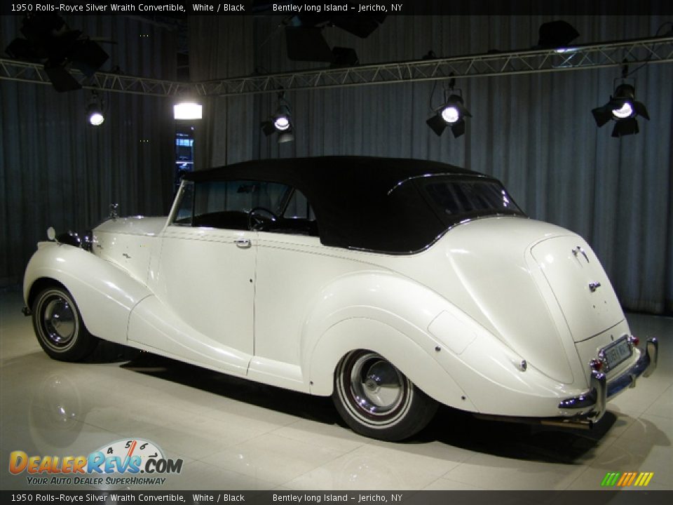 1950 Rolls-Royce Silver Wraith Convertible White / Black Photo #2