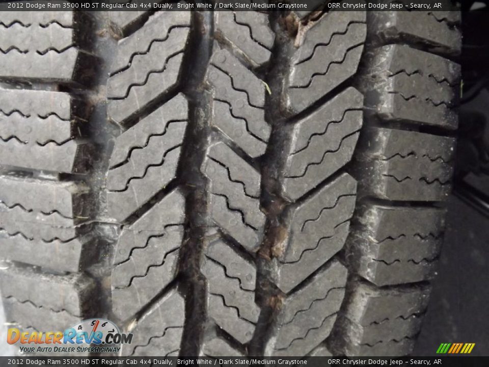 2012 Dodge Ram 3500 HD ST Regular Cab 4x4 Dually Bright White / Dark Slate/Medium Graystone Photo #20