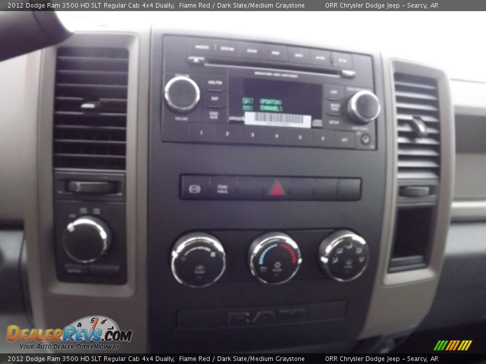 2012 Dodge Ram 3500 HD SLT Regular Cab 4x4 Dually Flame Red / Dark Slate/Medium Graystone Photo #10