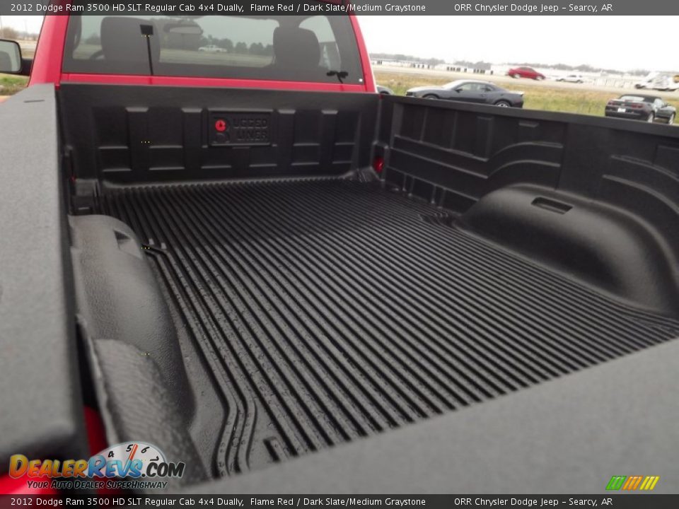2012 Dodge Ram 3500 HD SLT Regular Cab 4x4 Dually Flame Red / Dark Slate/Medium Graystone Photo #16