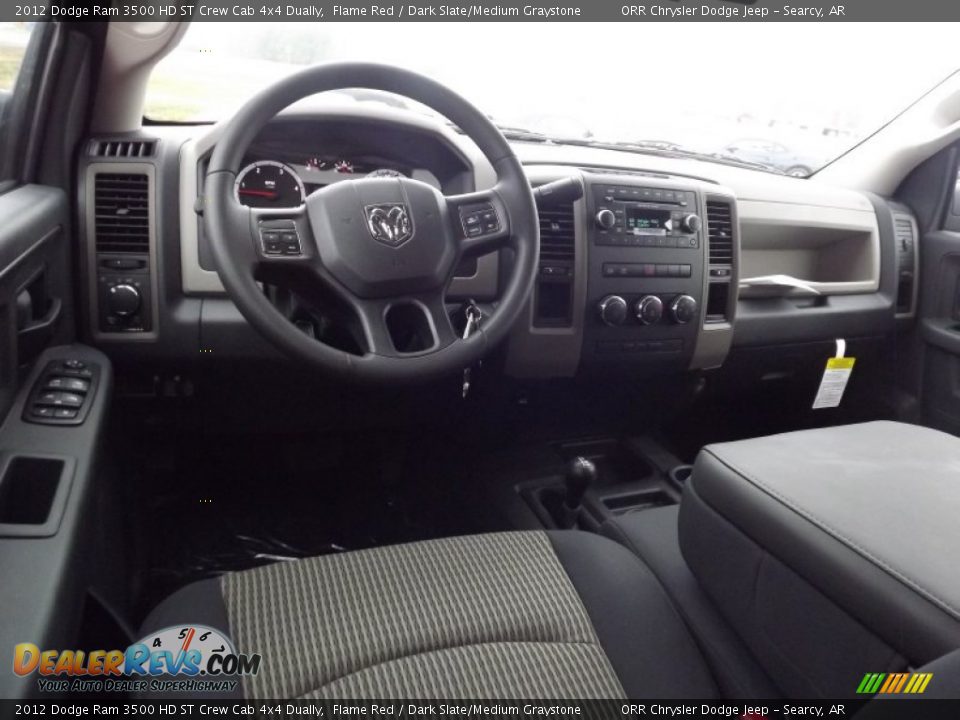 Dashboard of 2012 Dodge Ram 3500 HD ST Crew Cab 4x4 Dually Photo #9